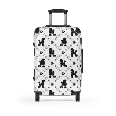 Poodle Luggage - Dog Groomer Suitcase - Poodle Show Trims
