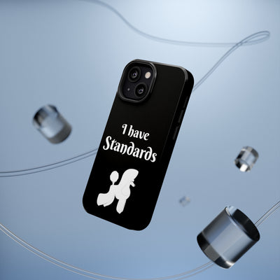 I have Standards - Poodle - Drop Resistant Case for Dog Groomer Cell Phone